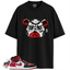Jordan 1 Mid Alternate Bred Toe Match Shirts, God Got My Back To Match  Jordan 1 Mid Alternate Bred Toe