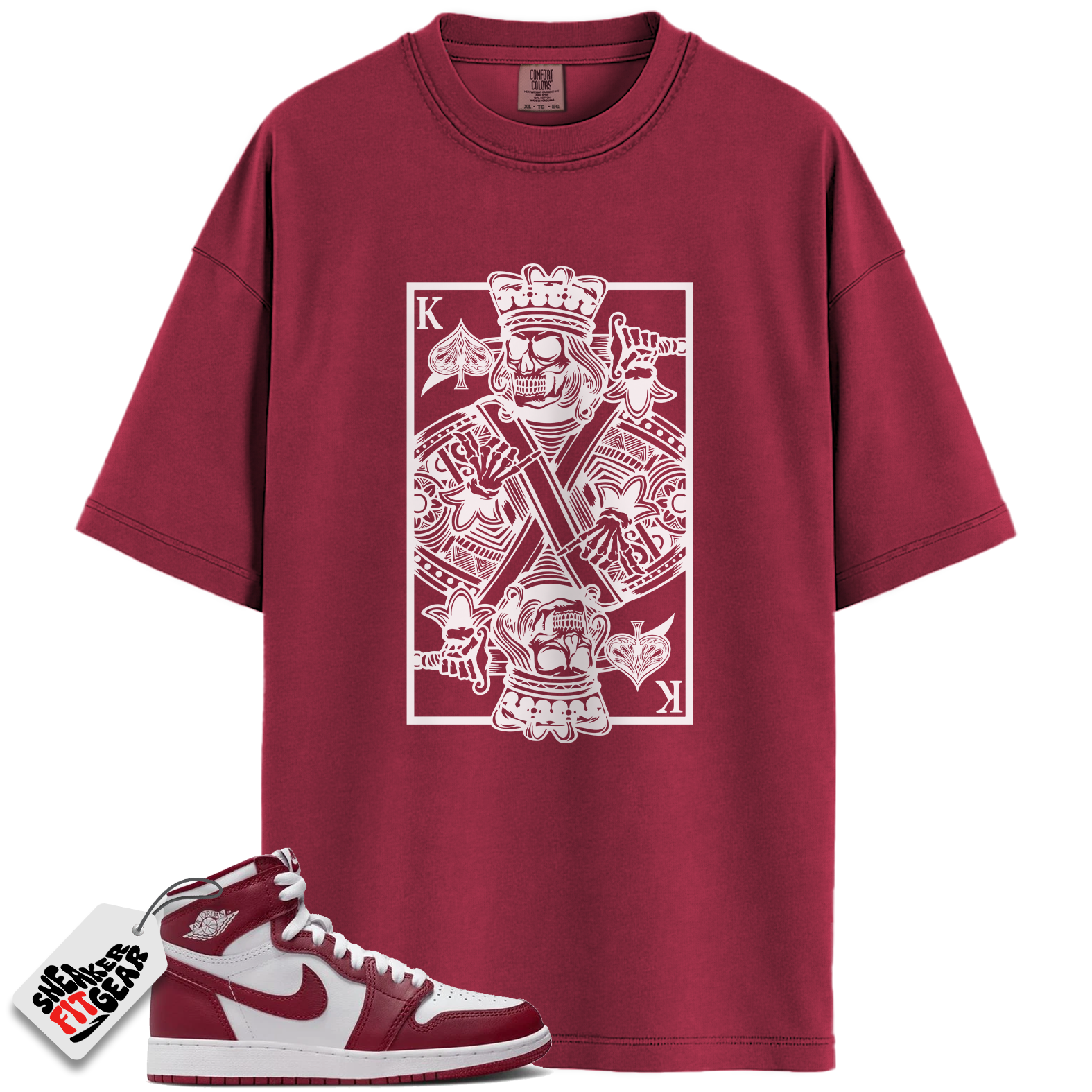 Jordan 1 Retro High OG Artisanal Team Red Match Shirts, KC To Match Jordan 1 Retro High OG Artisanal Team Red