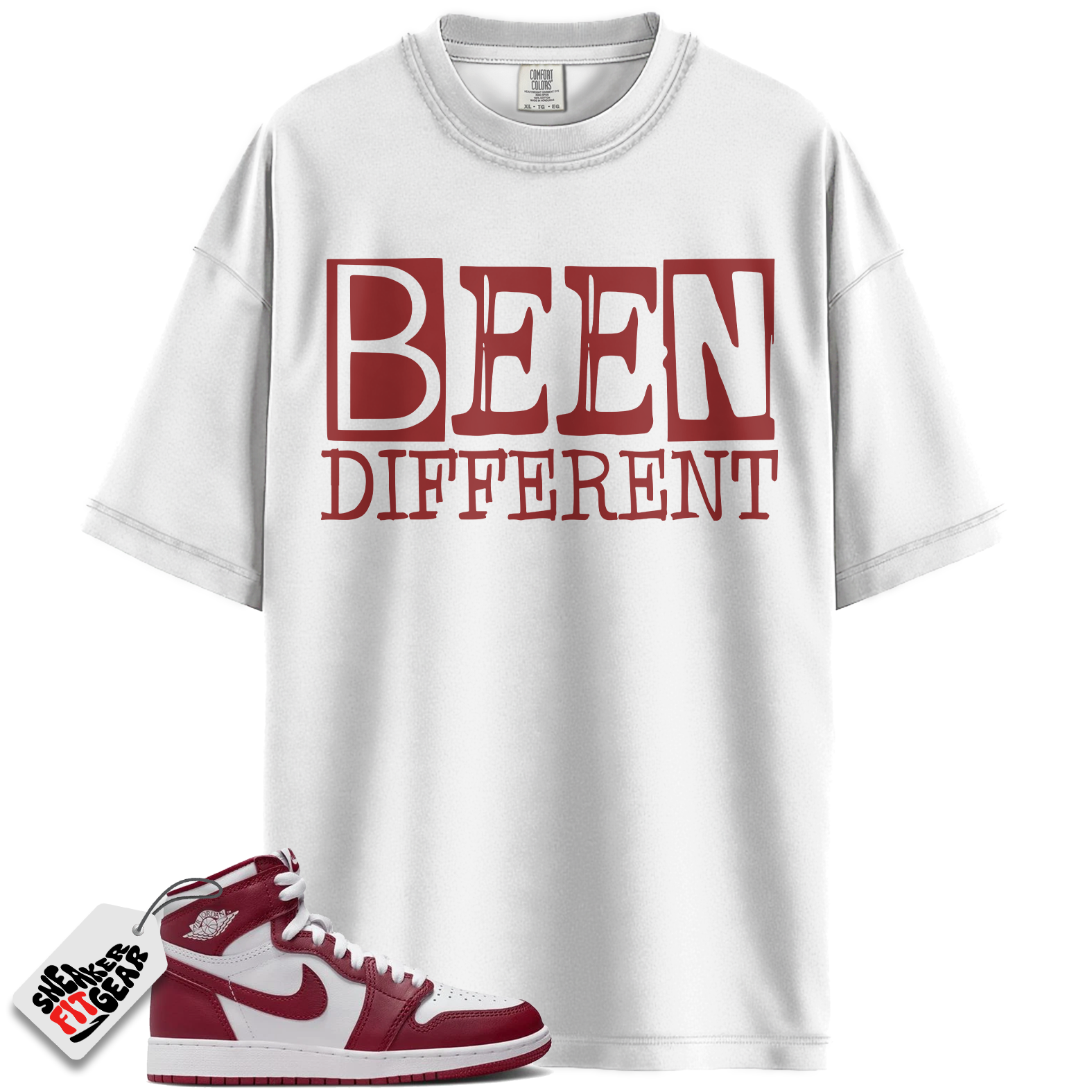 Jordan 1 Retro High OG Artisanal Team Red Match Shirts, Been Different To Match Jordan 1 Retro High OG Artisanal Team Red