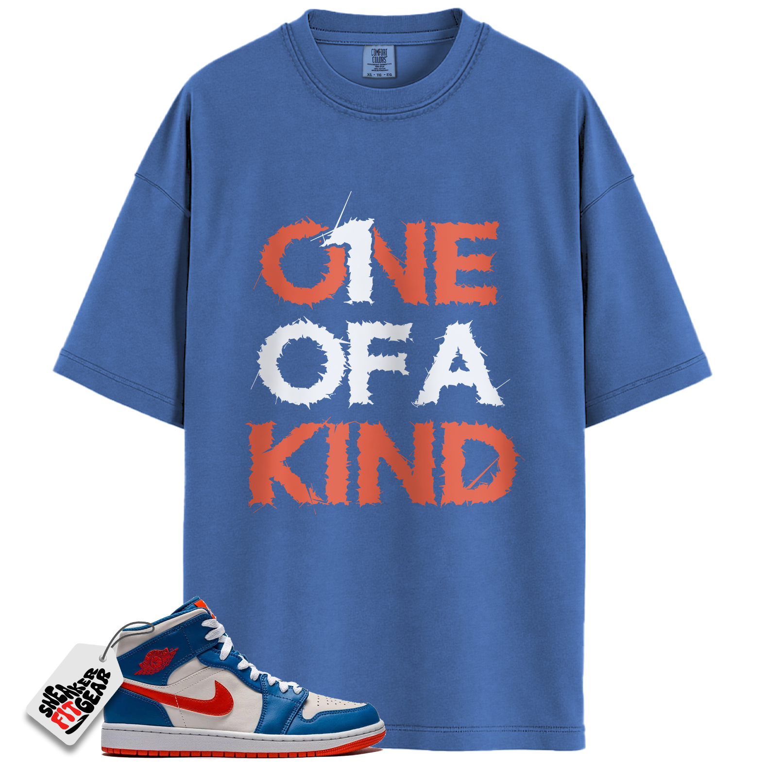 Jordan 1 Mid Knicks Game Royal Match Shirts, 1OAK Shirt To Match Jordan 1 Mid Knicks Game Royal