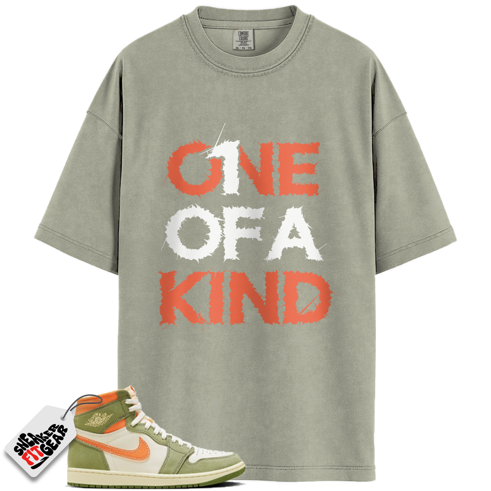 Jordan 1 High OG Craft Celadon Match Shirts, 1OAK Shirt To Match Jordan 1 High OG Craft Celadon Main image