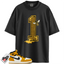 Jordan 1 Retro High OG Yellow Ochre Match Shirts, Bees Number 1 Unisex Crew Neck T-Shirt To Match Jordan 1 Retro High OG Yellow Ochre