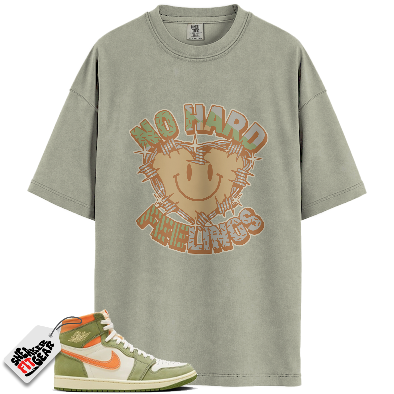 Jordan 1 High OG Craft Celadon Match Shirts, In My Feels Sneaker Shirt To Match Jordan 1 High OG Craft Celadon