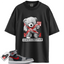 Jordan 1 High Zoom Air CMFT 2 Black Fire Red Cement Match Shirts, The Stuggle is Real T-Shirt To Match Jordan 1 High Zoom Air CMFT 2 Black Fire Red Cement
