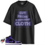 Jordan 1 Mid Purple Black Match Shirts, Cut From A Different Cloth To Match Jordan 1 Mid Purple Black