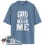 Women's 1s High OG Denim Match Shirts, God Took His Time To Match Women's 1s High OG Denim