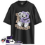 Jordan 1 Retro High Court Purple White Match Shirts, Anti Social To Match Jordan 1 Retro High Court Purple White