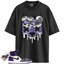 Jordan 1 Retro High Court Purple White Match Shirts, DBEAR To Match Jordan 1 Retro High Court Purple White