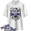 Jordan 1 Mid Sky J Light Purple Blueberry White Match Shirts, DBEAR To Match Jordan 1 Mid Sky J Light Purple Blueberry White