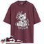 Jordan 1 Low Bordeaux Match Shirts, Smile Through The Pain To Match Jordan 1 Low Bordeaux