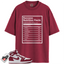 Jordan 1 Retro High OG Artisanal Team Red Match Shirts, Success Nutrition Facts To Match Jordan 1 Retro High OG Artisanal Team Red