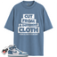 Women's 1s High OG Denim Match Shirts, Cut From A Different Cloth To Match Women's 1s High OG Denim