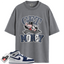 Jordan 1 Mid GS Light Smoke Grey Obsidian Match Shirts, Get Money To Match Jordan 1 Mid GS Light Smoke Grey Obsidian