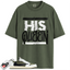 Jordan 1 Retro Low OG SP Travis Scott Medium Olive Match Shirts, His Queen To Match Jordan 1 Retro Low OG SP Travis Scott Medium Olive
