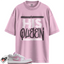 Women's Jordan 1 Low Orchid Neutral Grey Match Shirts, His Queen To Match Women's Jordan 1 Low Orchid Neutral Grey