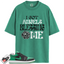 Jordan 1 Low Lucky Green Match Shirts, Angels To Match Jordan 1 Low Lucky Green