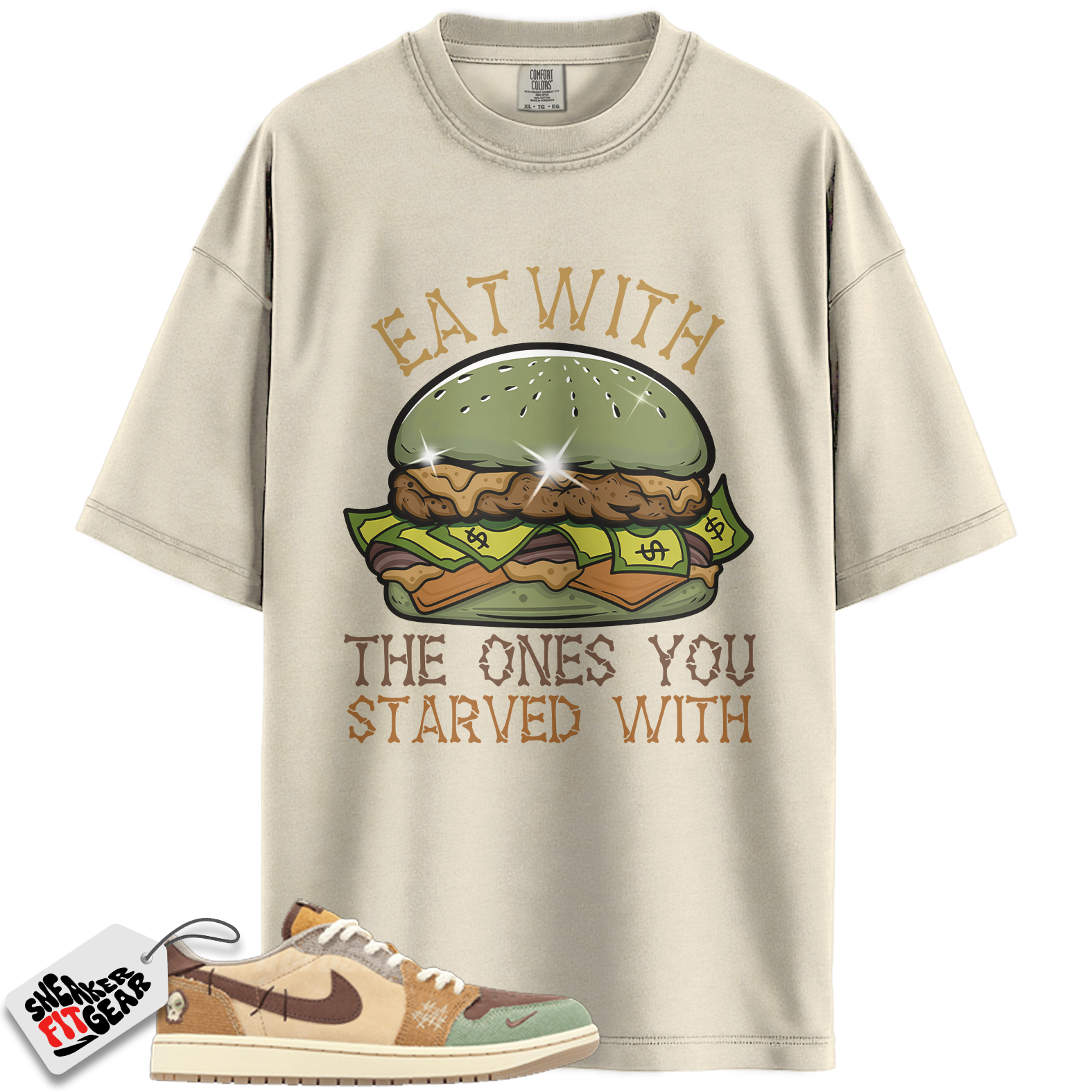 Jordan 1 Retro Low OG Zion Williamson Voodoo Match Shirts, Eatwith Shirt To Match Jordan 1 Retro Low OG Zion Williamson Voodoo
