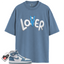 Women's 1s High OG Denim Match Shirts, Lover Loser Shirt To Match Women's 1s High OG Denim