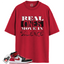 Jordan 1 Mid Alternate Bred Toe Match Shirts, Real Ones Move in Silence T-Shirt To Match  Jordan 1 Mid Alternate Bred Toe