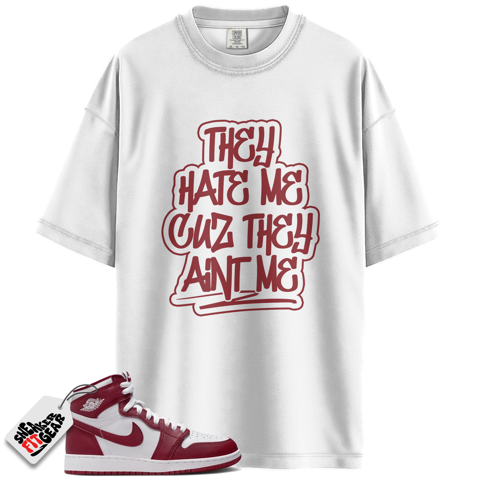 Jordan 1 Retro High OG Artisanal Team Red Match Shirts, Aint Me Shirt To Match Jordan 1 Retro High OG Artisanal Team Red
