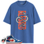 Jordan 1 Mid Knicks Game Royal Match Shirts, SNAKEB T-Shirt To Match Jordan 1 Mid Knicks Game Royal