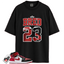 Jordan 1 Mid Alternate Bred Toe Match Shirts, Retro 23 Bred Shirt To Match  Jordan 1 Mid Alternate Bred Toe