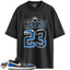 Jordan 1 Low Black Royal Toe Match Shirts, Retro 23 Royal Toe Shirt To Match Jordan 1 Low Black Royal Toe
