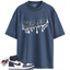 Jordan 1 High OG Midnight Navy Match Shirts, HUSTLE To Match Jordan 1 High OG Midnight Navy