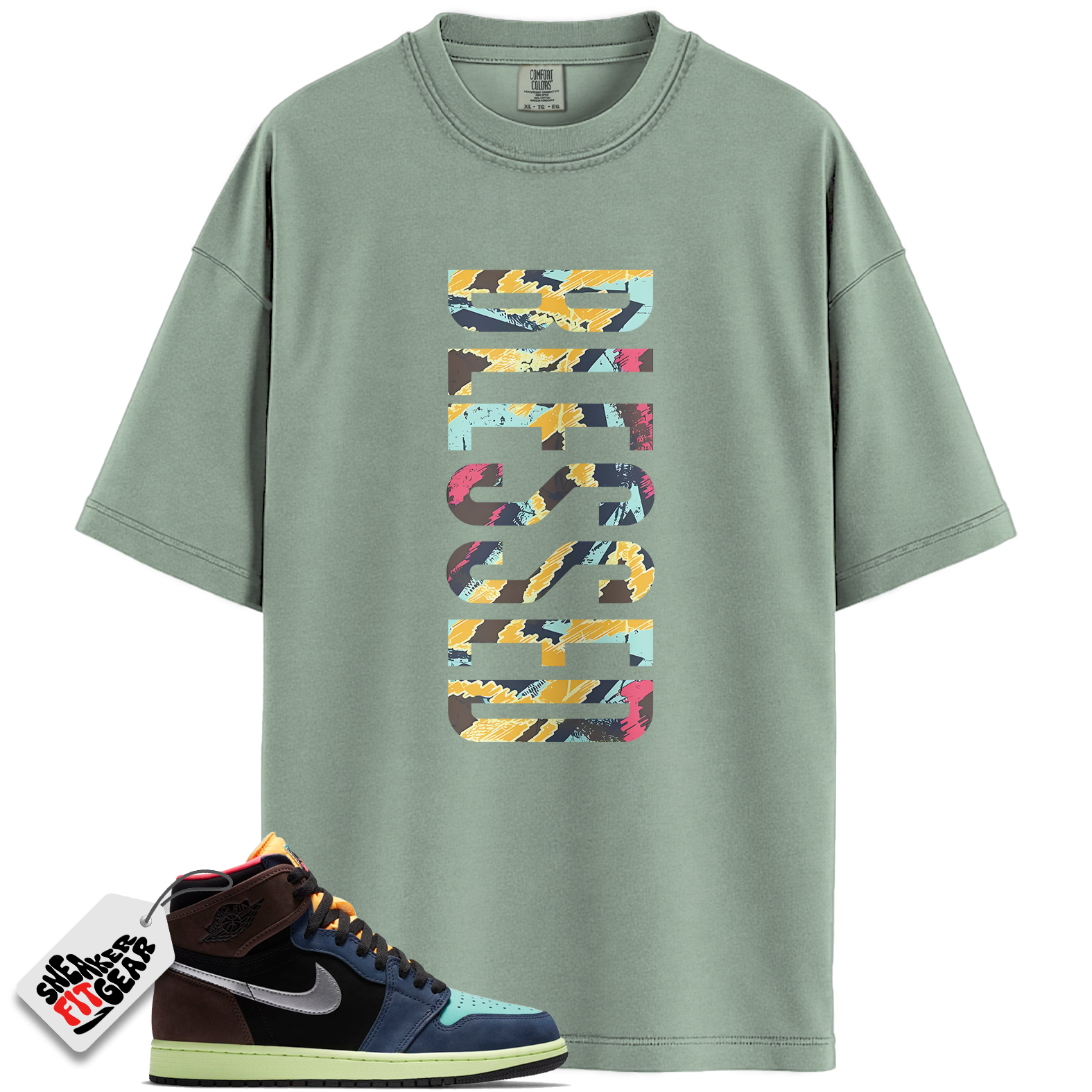 Jordan 1 Retro High Tokyo Bio Hack Match Shirts, VERTBL To Match Jordan 1 Retro High Tokyo Bio Hack