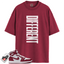 Jordan 1 Retro High OG Artisanal Team Red Match Shirts, DIFFERENT To Match Jordan 1 Retro High OG Artisanal Team Red