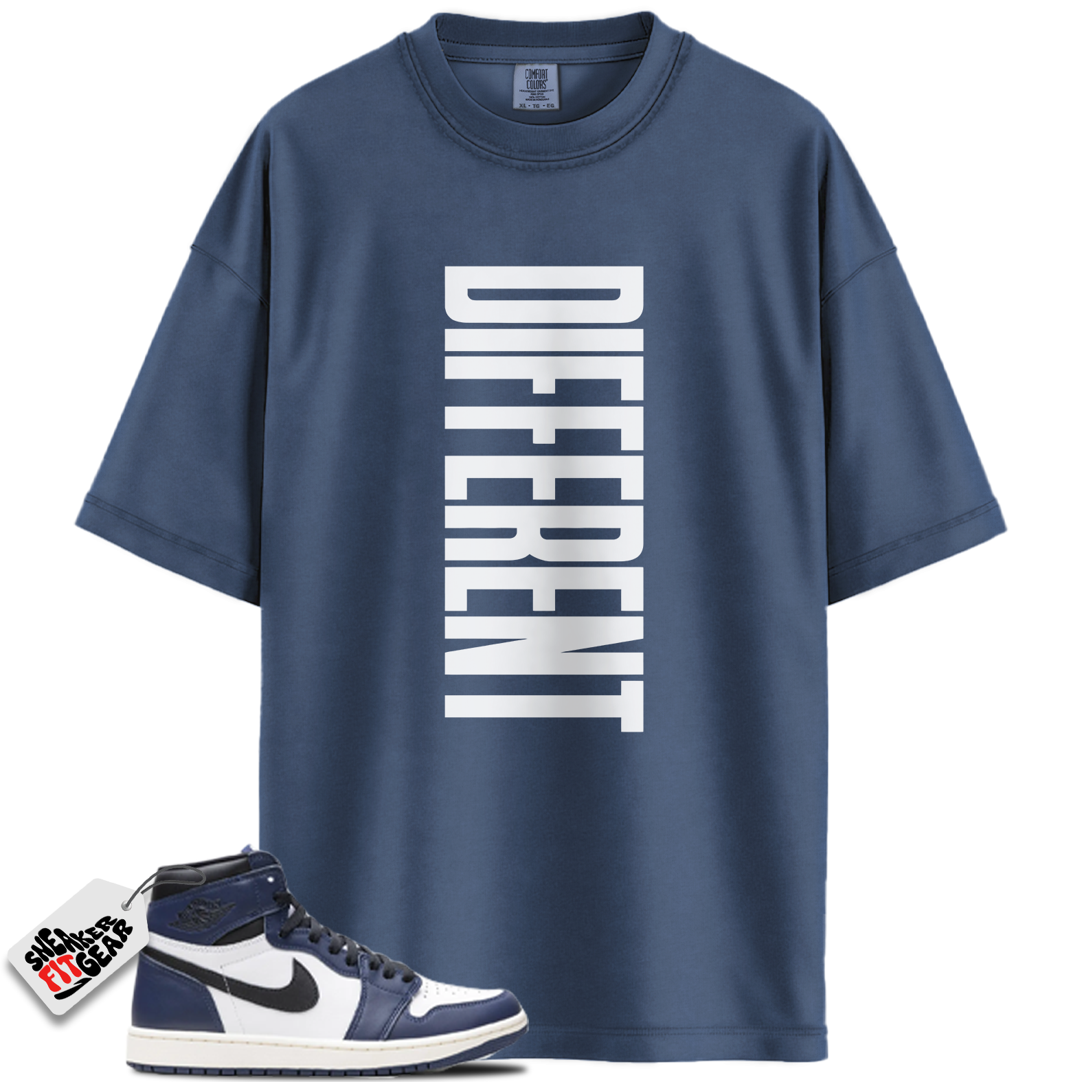 Jordan 1 High OG Midnight Navy Match Shirts, DIFFERENT To Match Jordan 1 High OG Midnight Navy