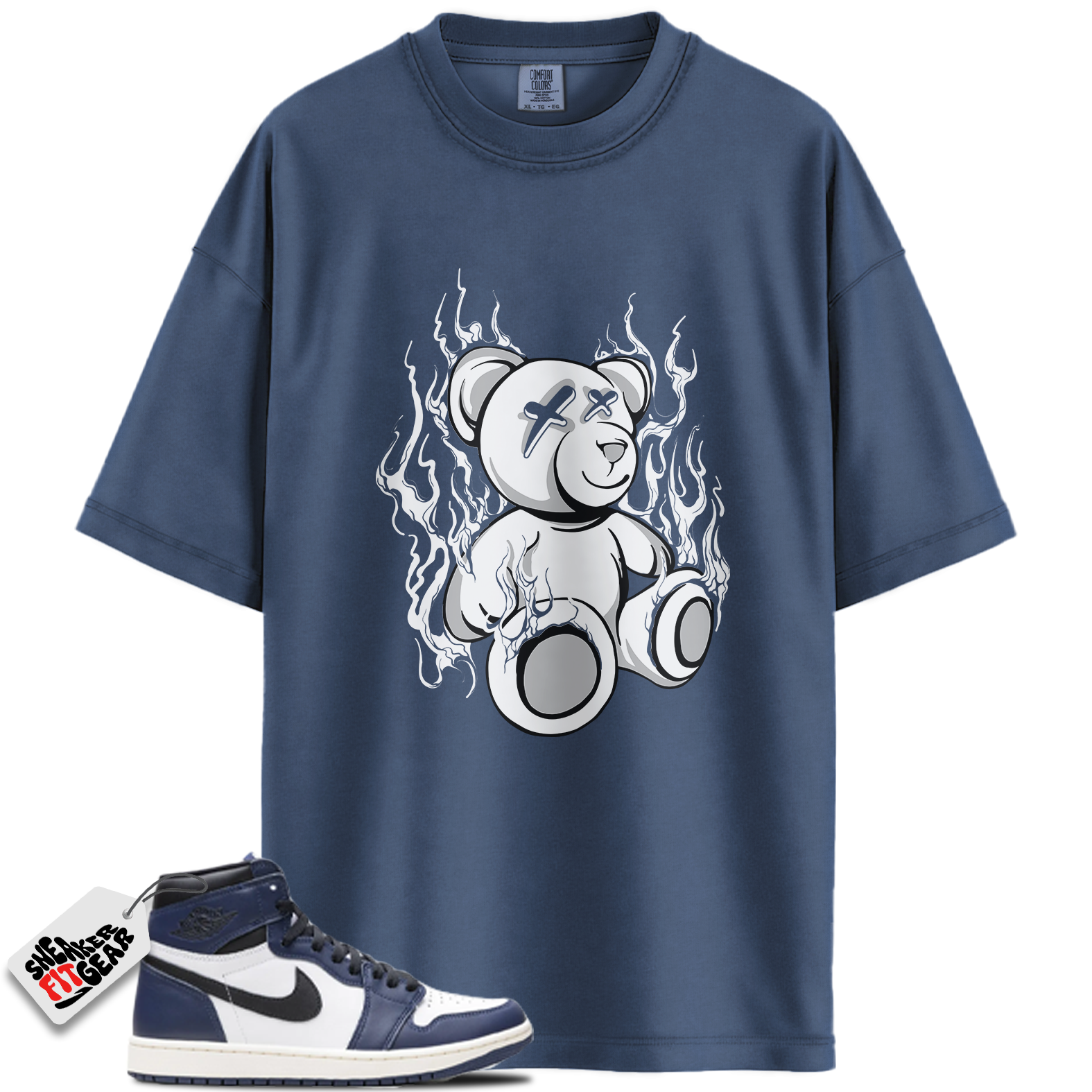 Jordan 1 High OG Midnight Navy Match Shirts, LIT To Match Jordan 1 High OG Midnight Navy Main image