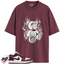 Jordan 1 Low Bordeaux Match Shirts, LIT To Match Jordan 1 Low Bordeaux