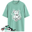 Jordan 1 Retro High OG Green Glow Match Shirts, LIT To Match  Jordan 1 Retro High OG Green Glow