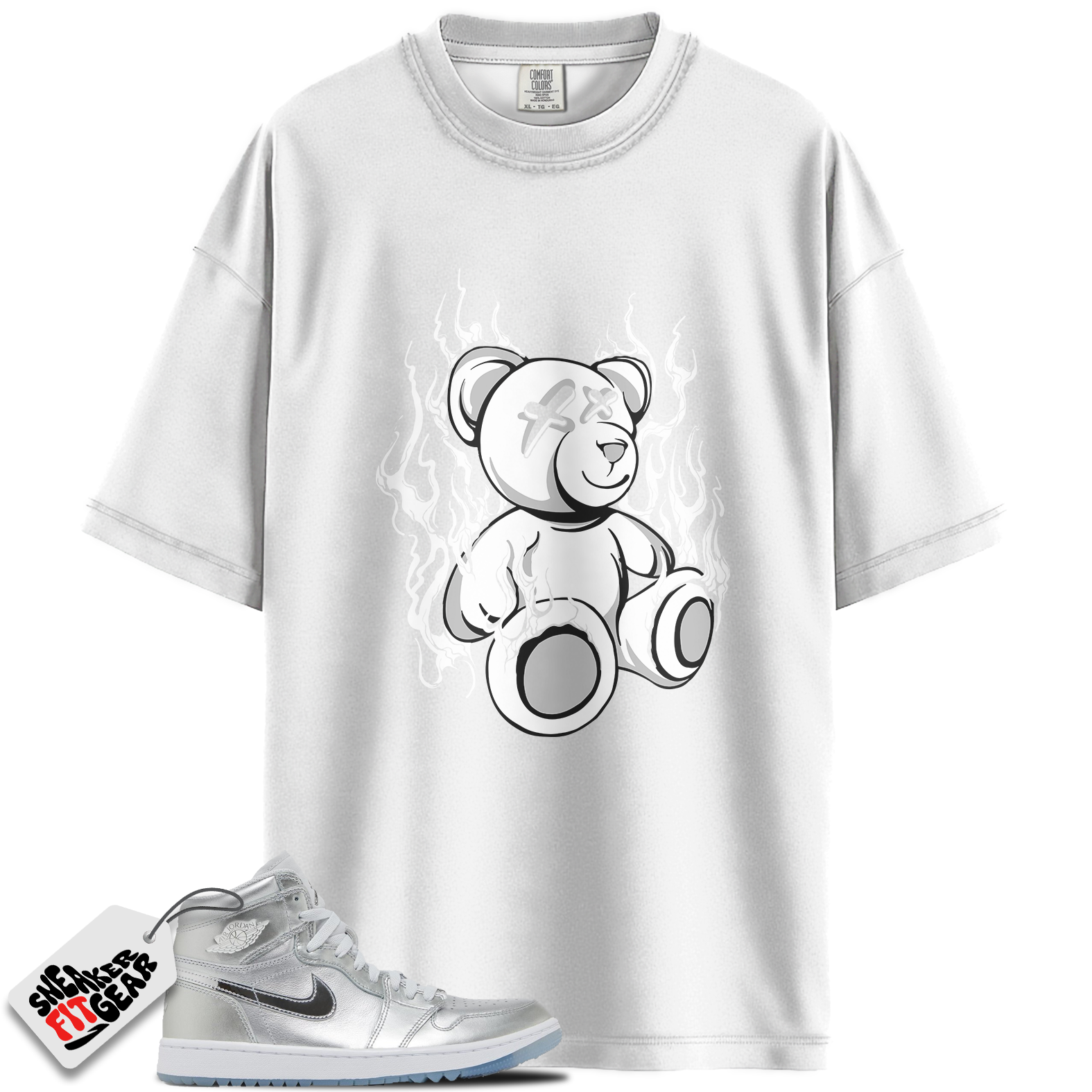 Jordan 1 High Golf Gift Giving Pack Match Shirts, LIT To Match Jordan 1 High Golf Gift Giving Pack