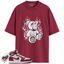 Jordan 1 Retro High OG Artisanal Team Red Match Shirts, LIT To Match Jordan 1 Retro High OG Artisanal Team Red