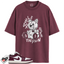 Jordan 1 Low Bordeaux Match Shirts, Smile Through The Pain To Match Jordan 1 Low Bordeaux