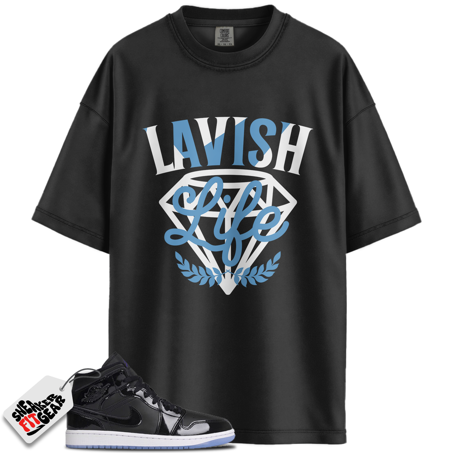 Jordan 1 Mid SE Space Jam Match Shirts, Lavish Sneaker Shirt To Match Jordan 1 Mid SE Space Jam
