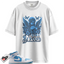 Jordan 1 Mid Legend Blue Match Shirts, Blessed Sneaker Shirt To Match Jordan 1 Mid Legend Blue