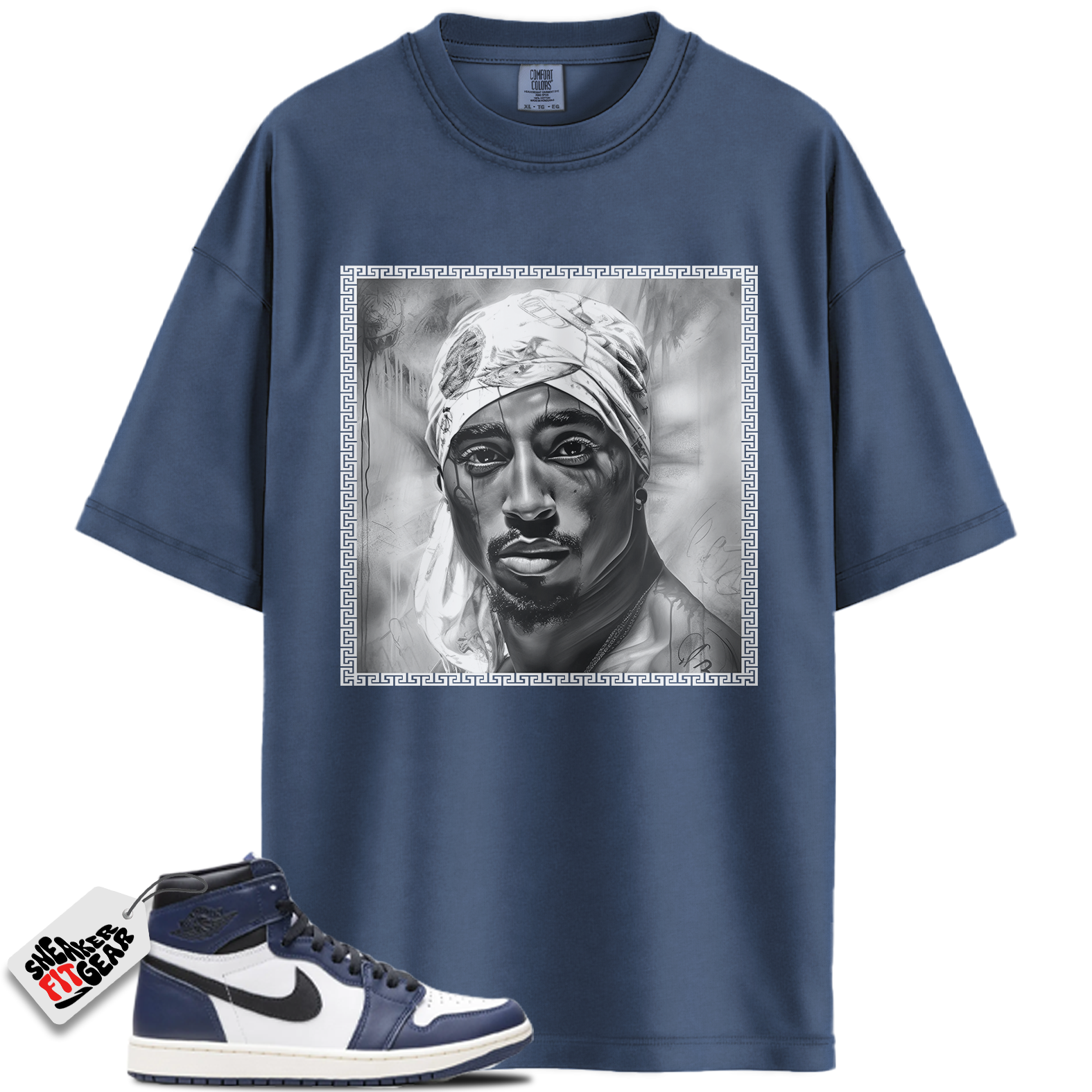 Jordan 1 High OG Midnight Navy Match Shirts, PAC To Match Jordan 1 High OG Midnight Navy Main image