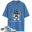 Jordan 1 Mid Legend Blue Match Shirts, HOOK To Match Jordan 1 Mid Legend Blue