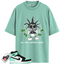 Jordan 1 Retro High OG Green Glow Match Shirts, HOOK To Match  Jordan 1 Retro High OG Green Glow