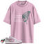 Women's Jordan 1 Low Orchid Neutral Grey Match Shirts, Anti Social Butterfly To Match Women's Jordan 1 Low Orchid Neutral Grey