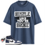 Jordan 1 High OG Midnight Navy Match Shirts, Hustle Like You're Broke To Match Jordan 1 High OG Midnight Navy