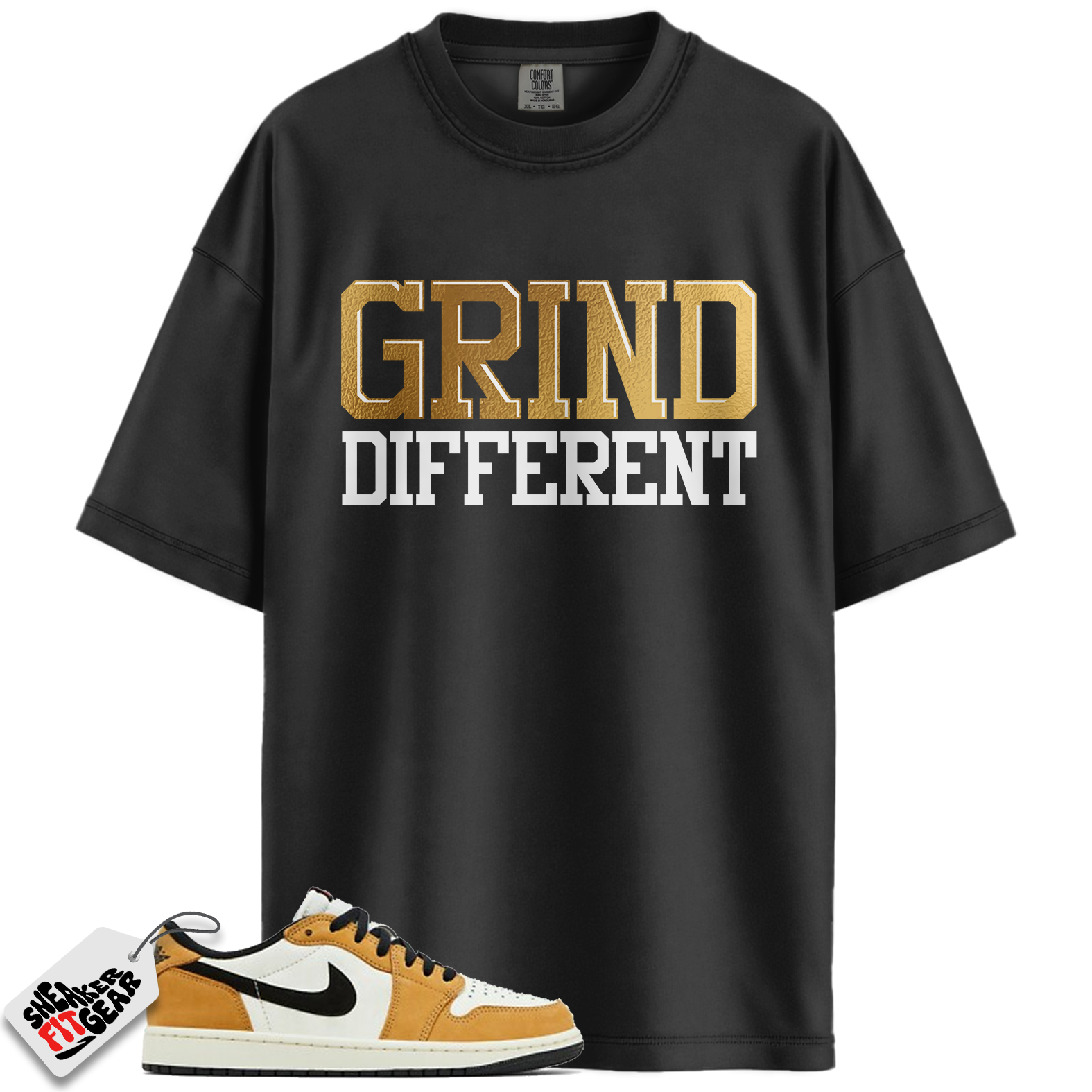 Jordan 1 Low OG Rookie of the Year Match Shirts, Grind Different To Match Jordan 1 Low OG Rookie of the Year