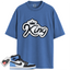 Jordan 1 Retro High OG University Blue Match Shirts, KING To Match Jordan 1 Retro High OG University Blue