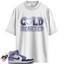 Jordan 1 Mid Sky J Light Purple Blueberry White Match Shirts, Cold Hearted To Match Jordan 1 Mid Sky J Light Purple Blueberry White