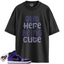 Jordan 1 Mid Purple Black Match Shirts, Out Here Being Cute To Match Jordan 1 Mid Purple Black