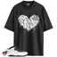 Jordan 10 Retro OG Steel Match Shirts, Heart Shirt To Match Jordan 10 Retro OG Steel