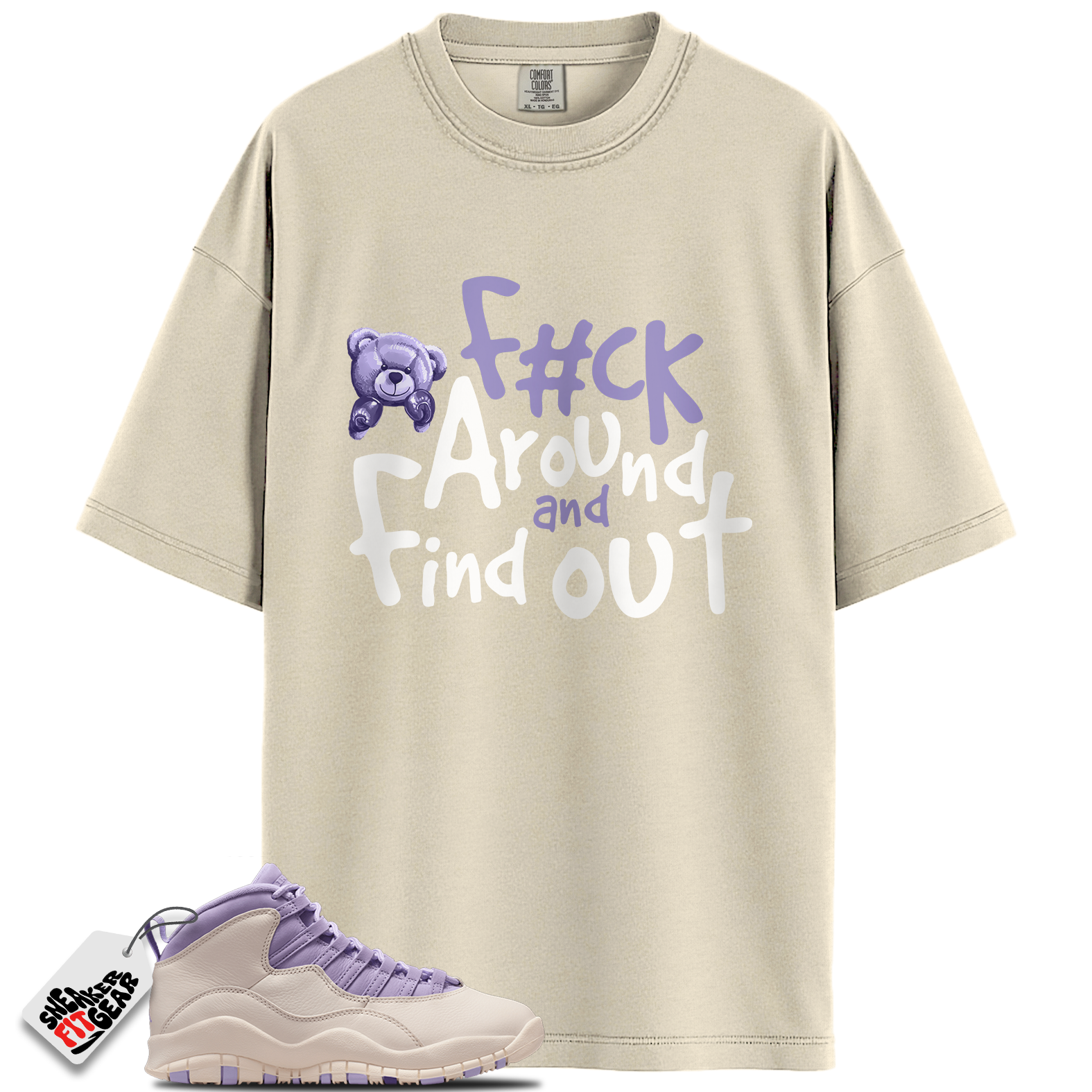 Women's Jordan 10 Retro Hydrangeas Match Shirts, F#ck Shirt To Match Women's Jordan 10 Retro Hydrangeas